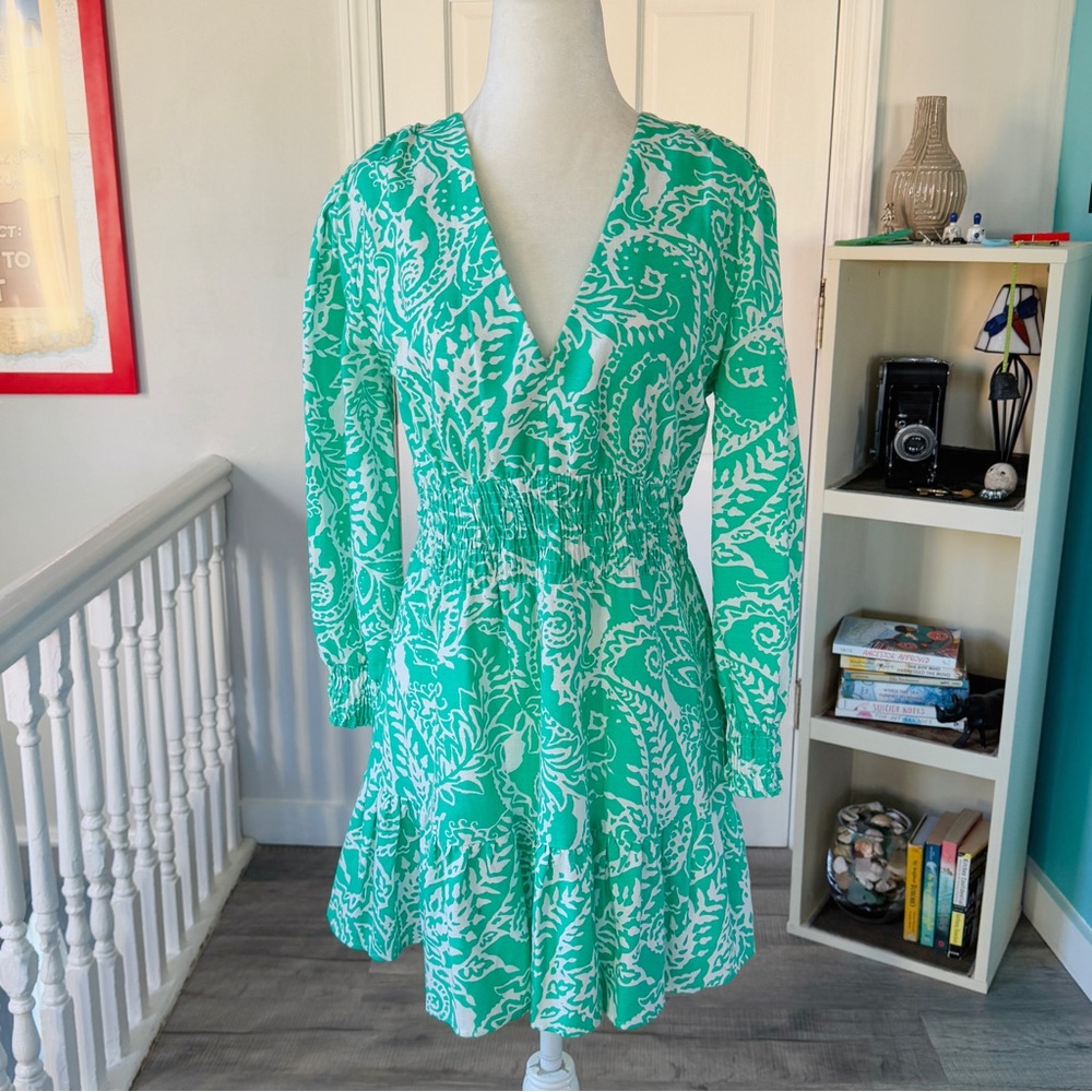 Zara Linen Blend Dress (size M) - Picture 2 of 14